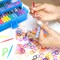 Rubber Loom Bands Kit - 17500+ Bands, 28 Colors, 3 Layer Container